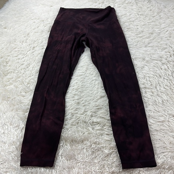 Lululemon Align Pant *Diamond Dye Diamond Dye Cassis Black - Picture 1 of 8